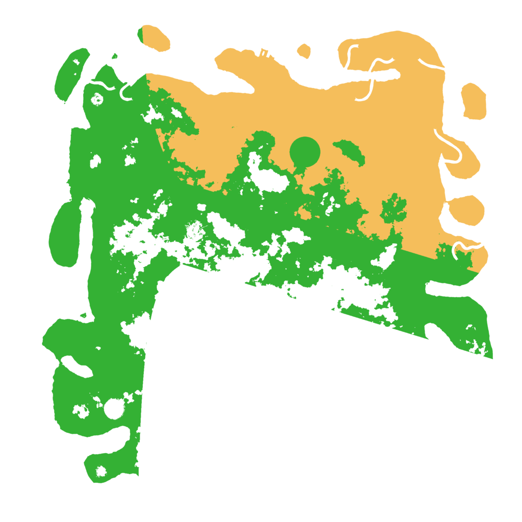 Biome Rust Map: Procedural Map, Size: 4500, Seed: 123457