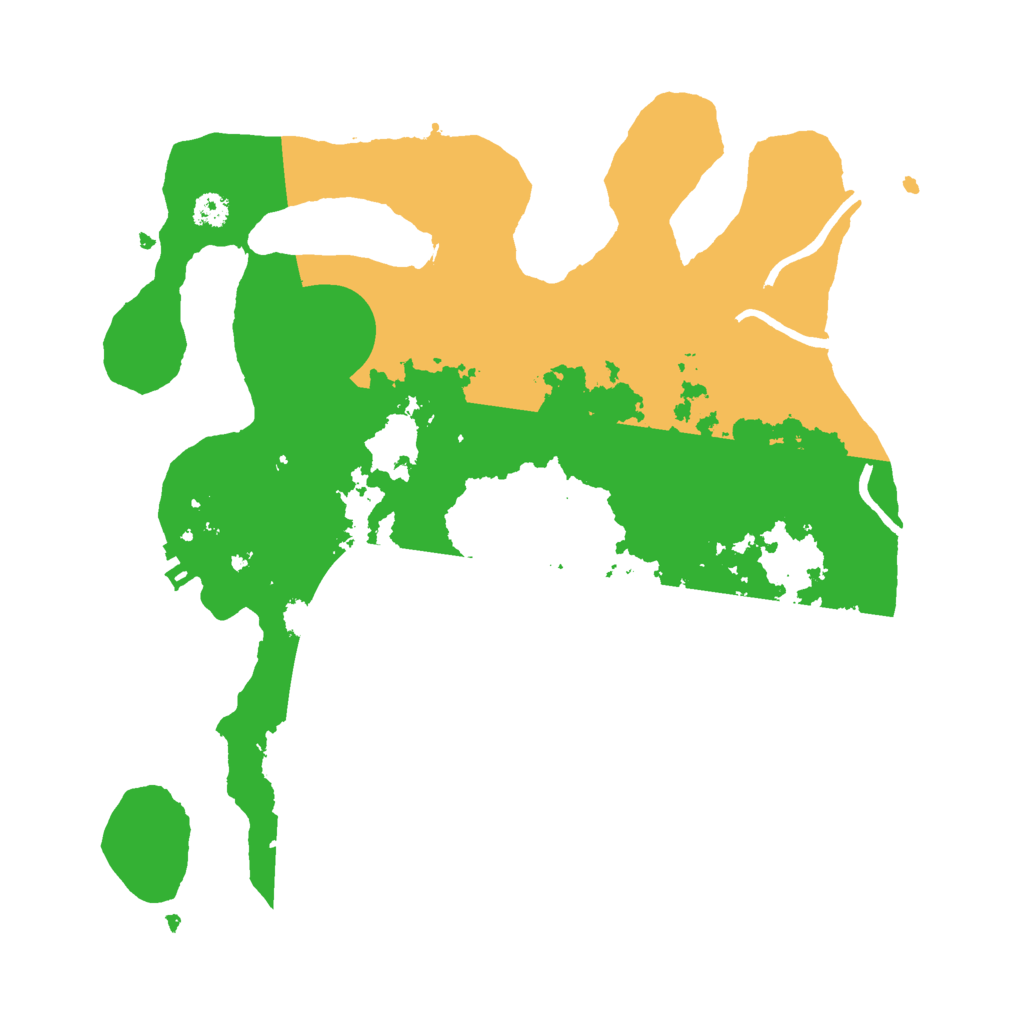Biome Rust Map: Procedural Map, Size: 3000, Seed: 1547426560