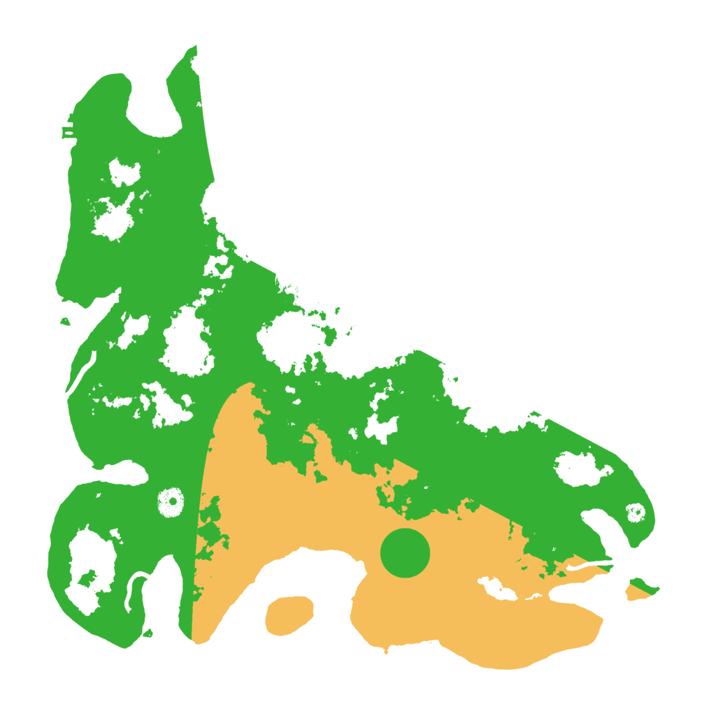 Biome Rust Map: Procedural Map, Size: 3800, Seed: 1487902606