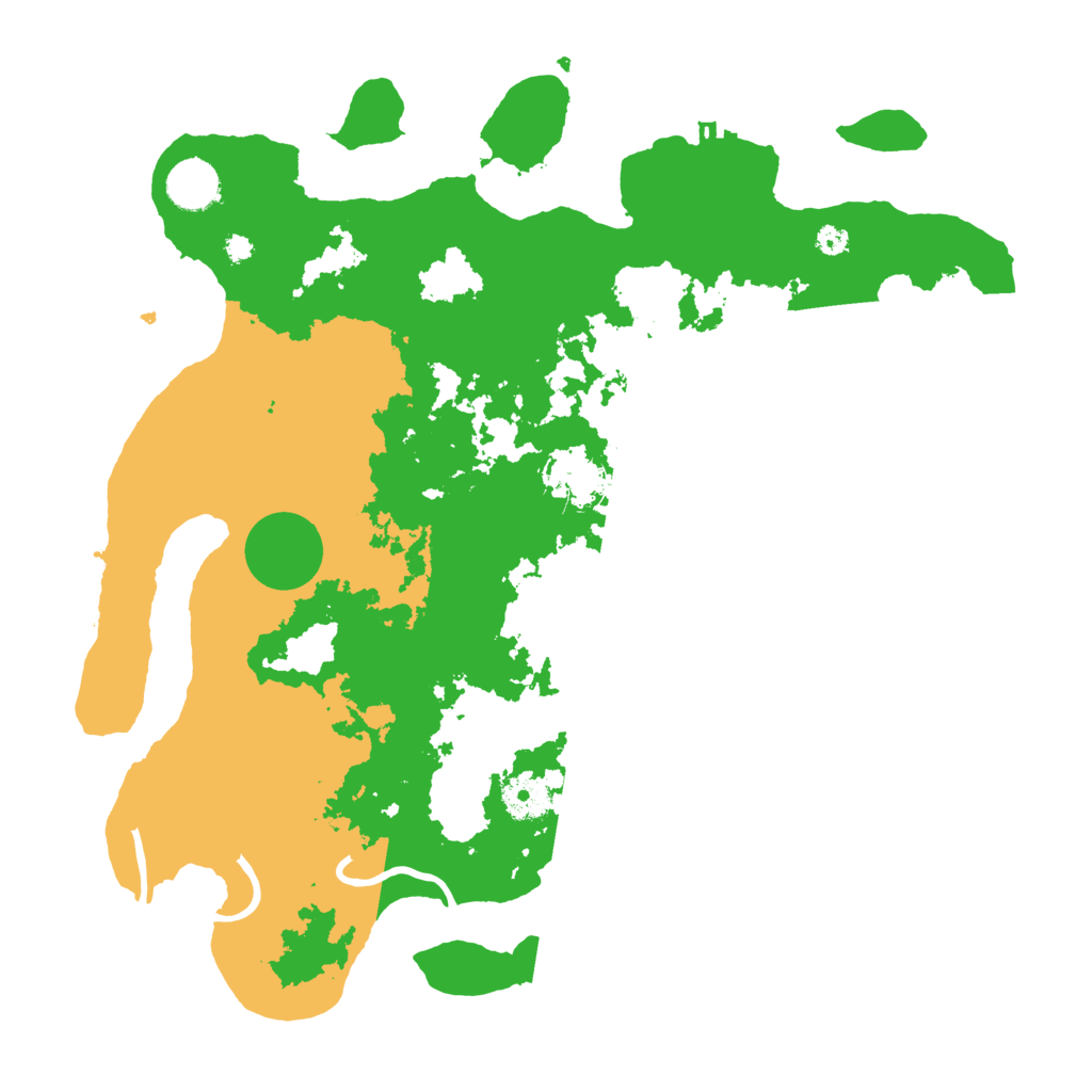 Biome Rust Map: Procedural Map, Size: 3700, Seed: 372776381