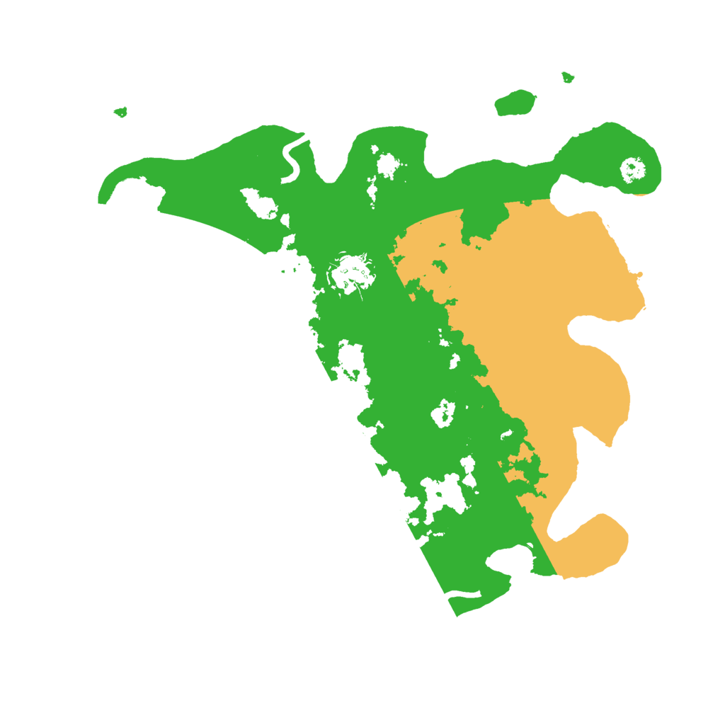 Biome Rust Map: Procedural Map, Size: 3000, Seed: 89582198