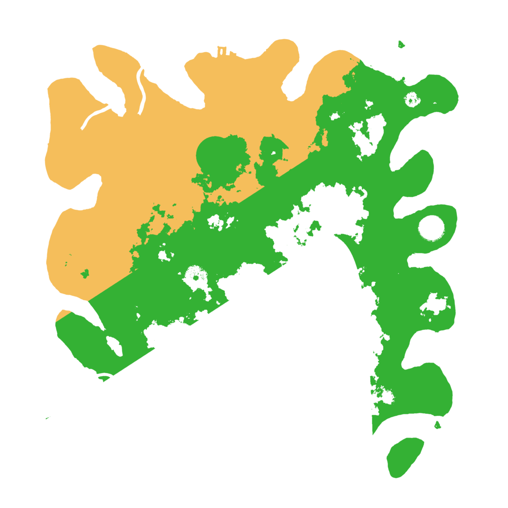 Biome Rust Map: Procedural Map, Size: 3500, Seed: 998858315