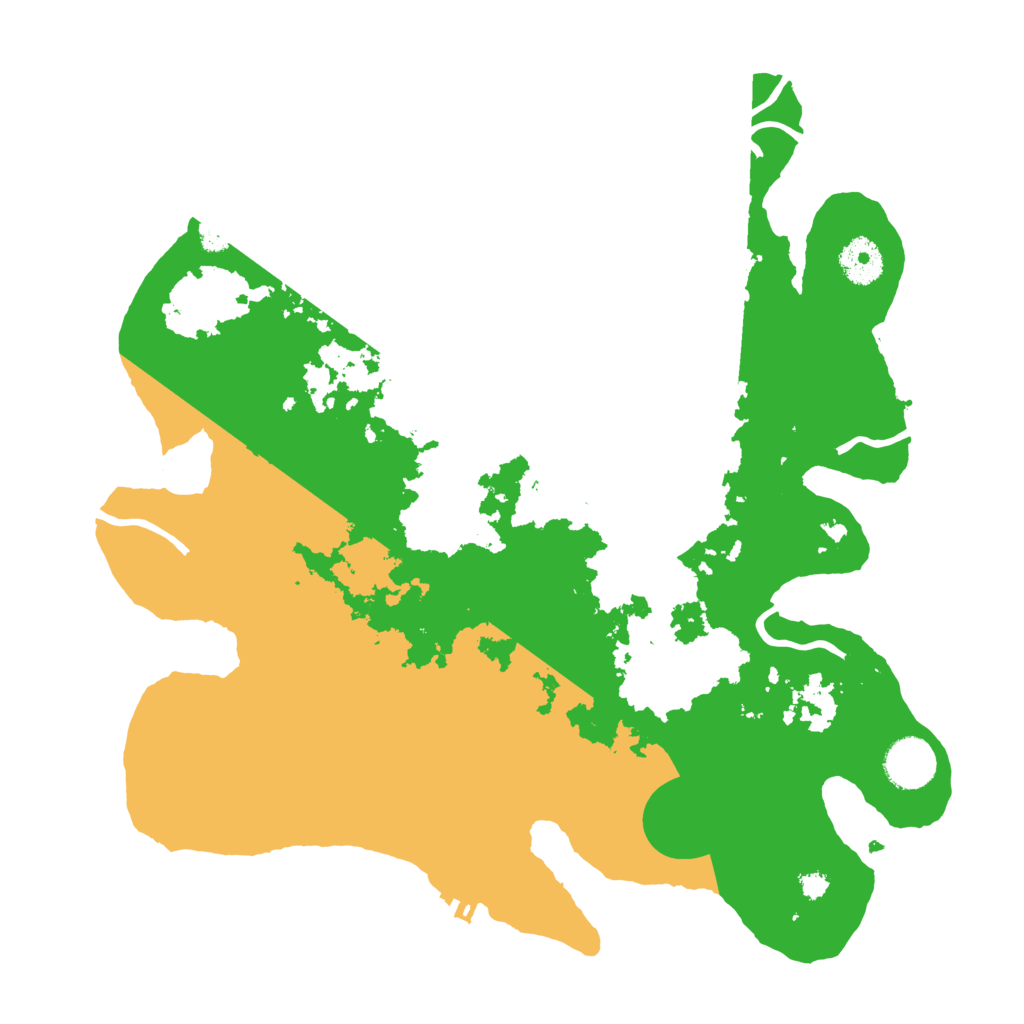 Biome Rust Map: Procedural Map, Size: 3500, Seed: 481