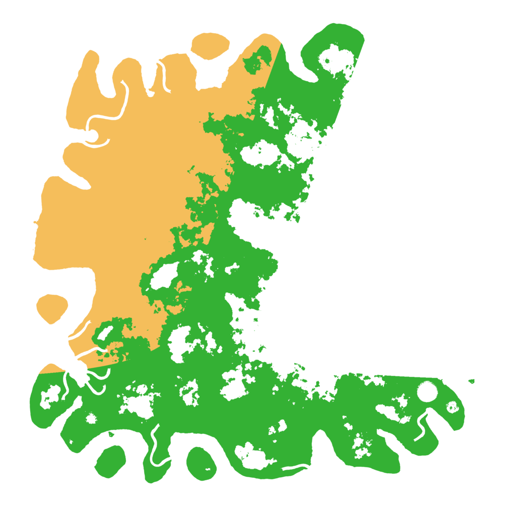 Biome Rust Map: Procedural Map, Size: 4500, Seed: 717848874