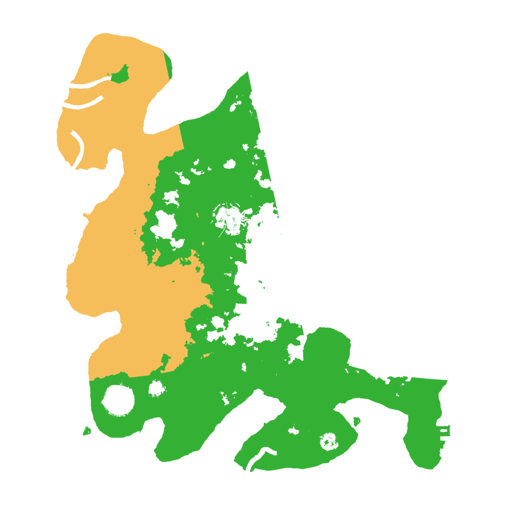 Biome Rust Map: Procedural Map, Size: 3000, Seed: 20646