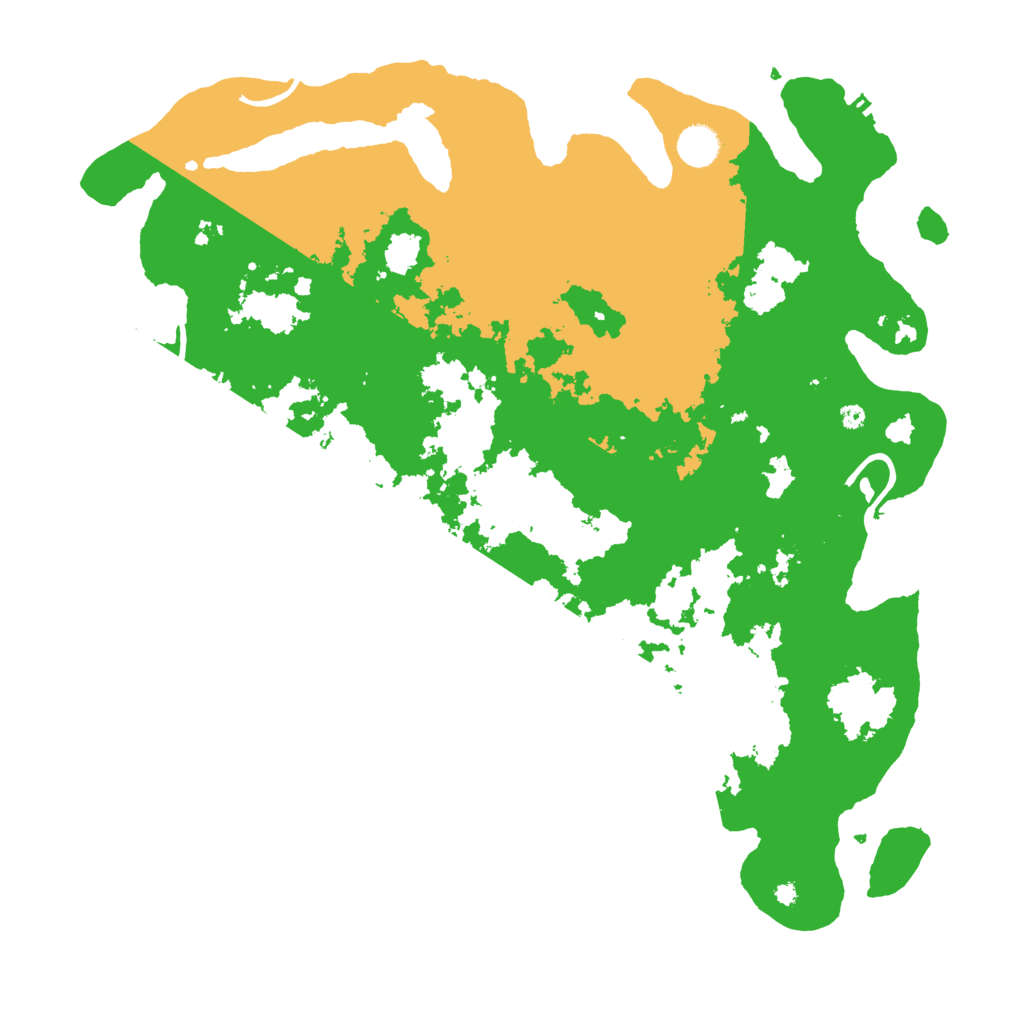 Biome Rust Map: Procedural Map, Size: 4300, Seed: 1208302187