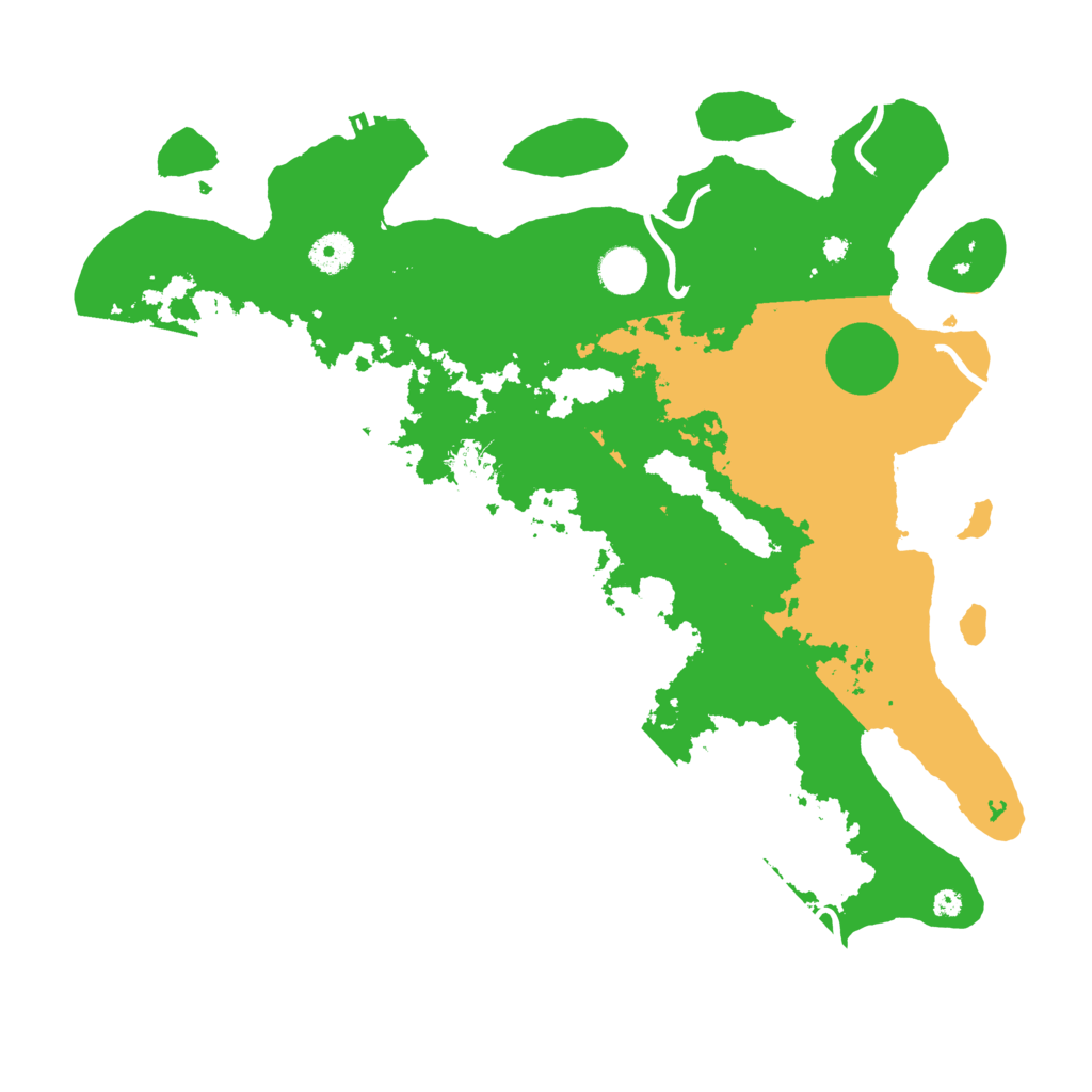 Biome Rust Map: Procedural Map, Size: 3980, Seed: 348697077