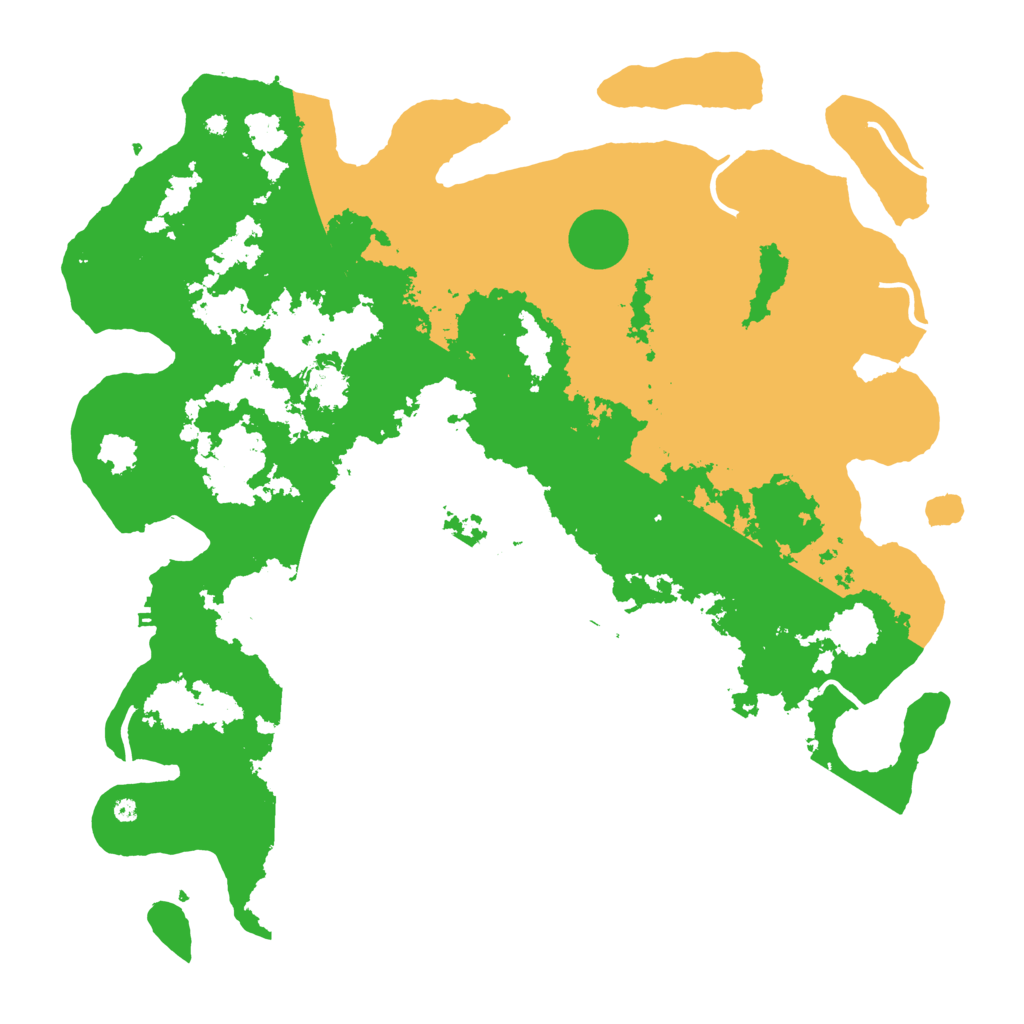 Biome Rust Map: Procedural Map, Size: 4500, Seed: 10904