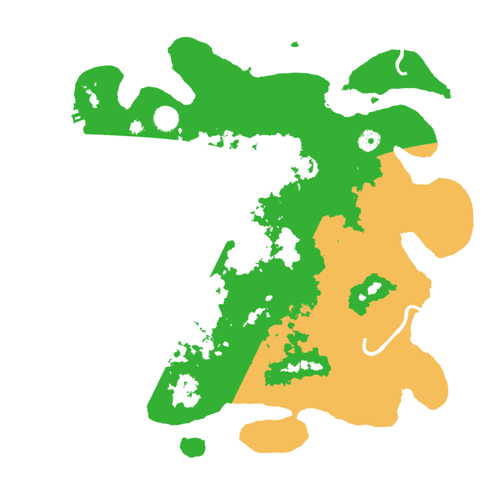 Biome Rust Map: Procedural Map, Size: 3500, Seed: 680157854