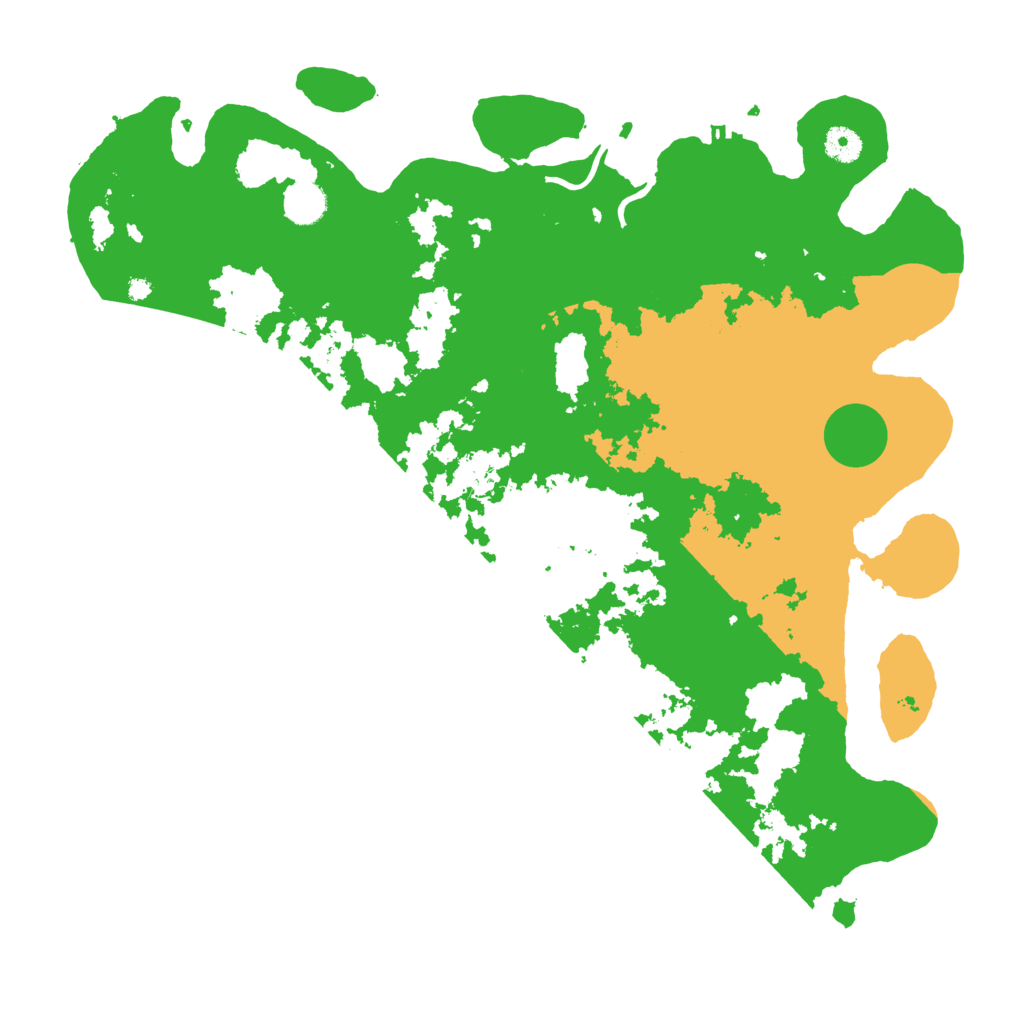 Biome Rust Map: Procedural Map, Size: 4250, Seed: 2434