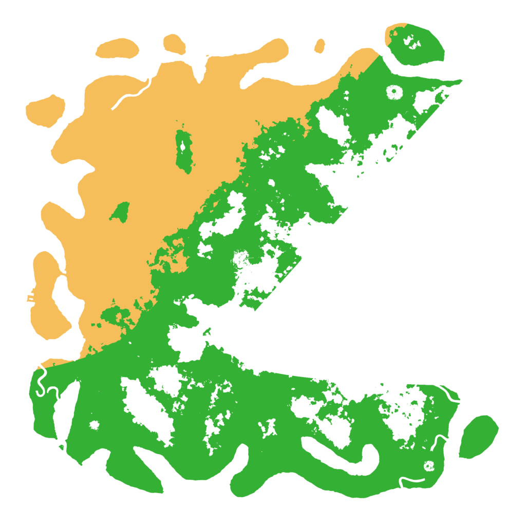 Biome Rust Map: Procedural Map, Size: 5000, Seed: 64123