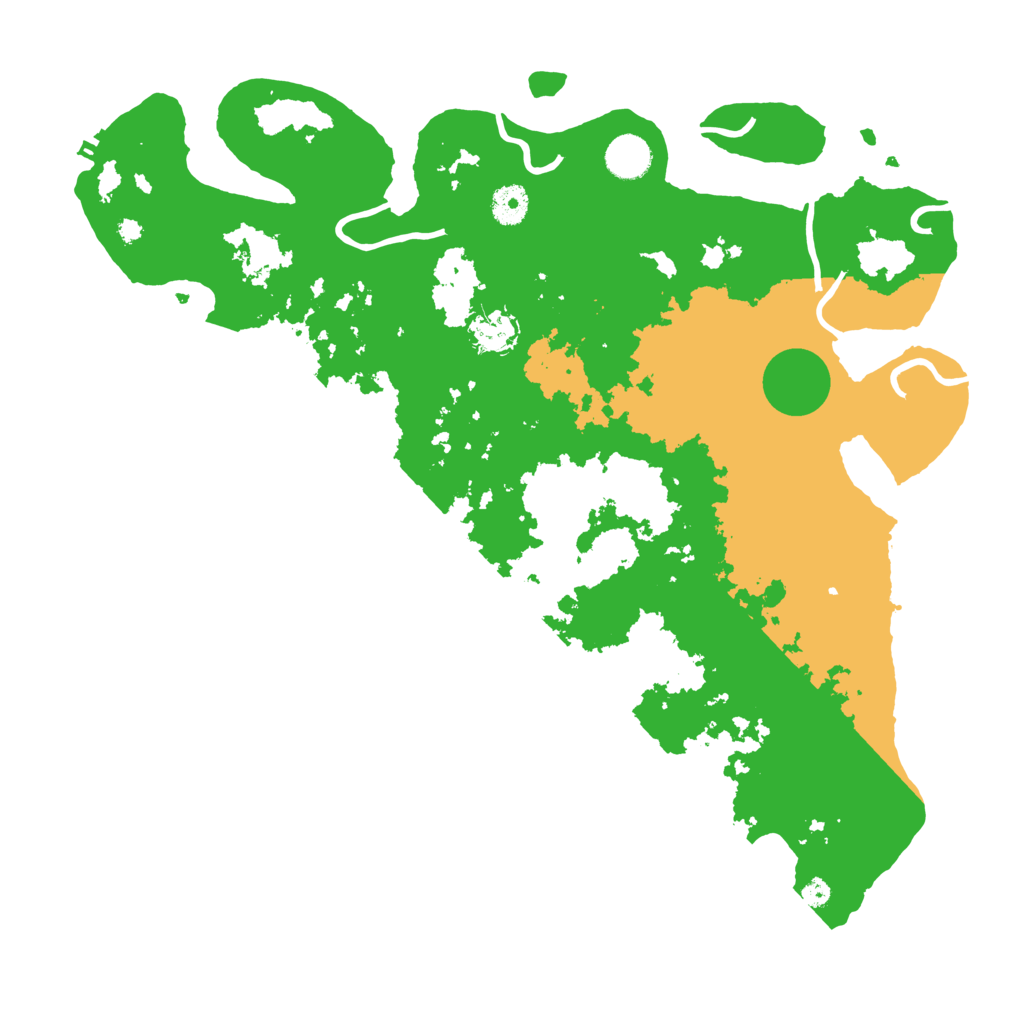 Biome Rust Map: Procedural Map, Size: 4000, Seed: 2434