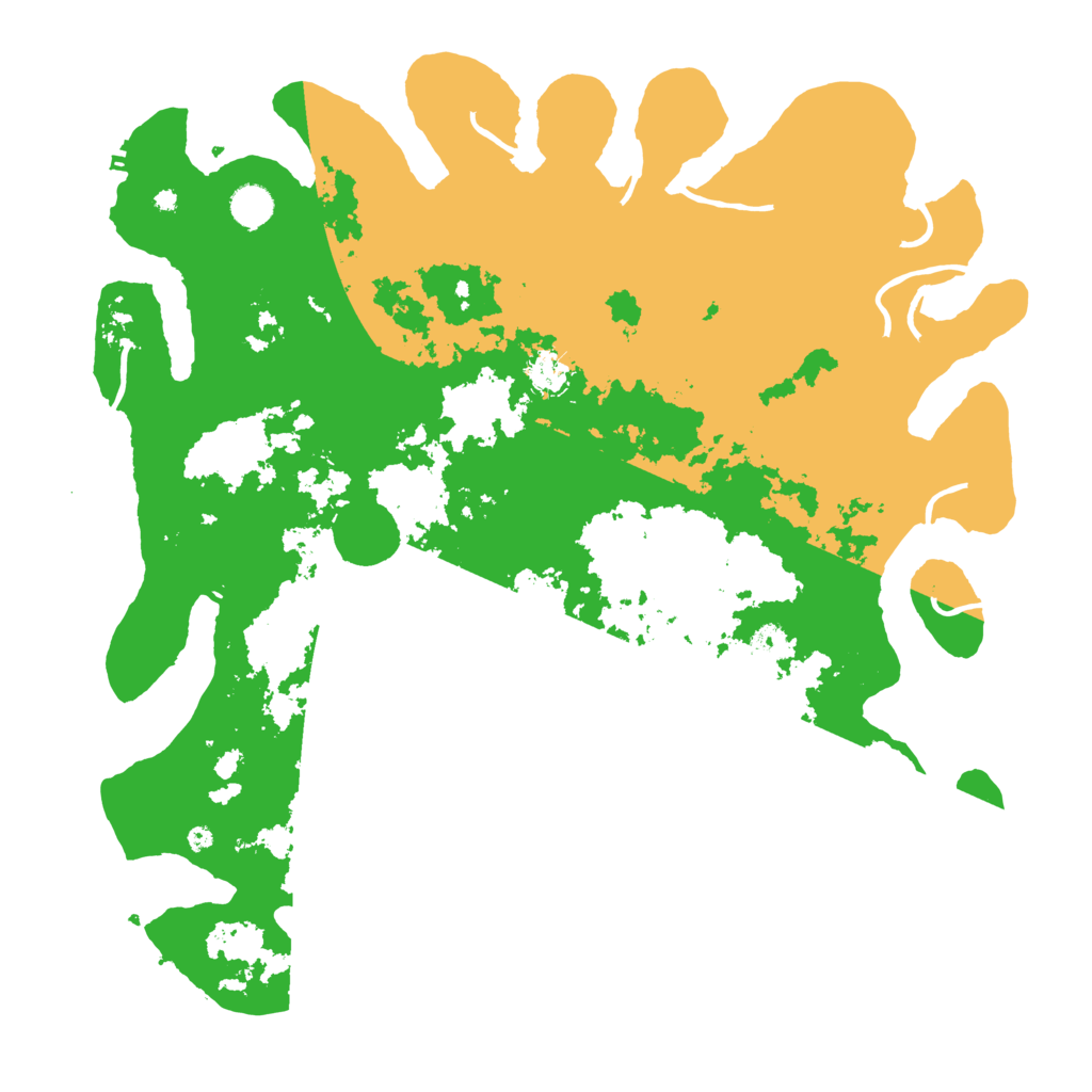 Biome Rust Map: Procedural Map, Size: 4500, Seed: 943331596