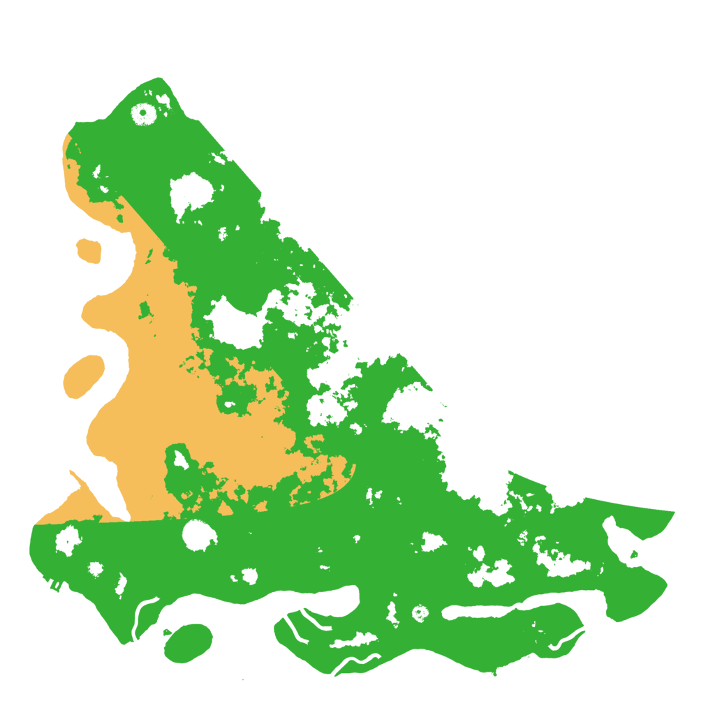 Biome Rust Map: Procedural Map, Size: 4500, Seed: 1517023516