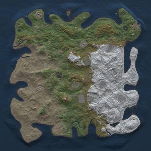 Thumbnail Rust Map: Procedural Map, Size: 4500, Seed: 1764884157, 20 Monuments