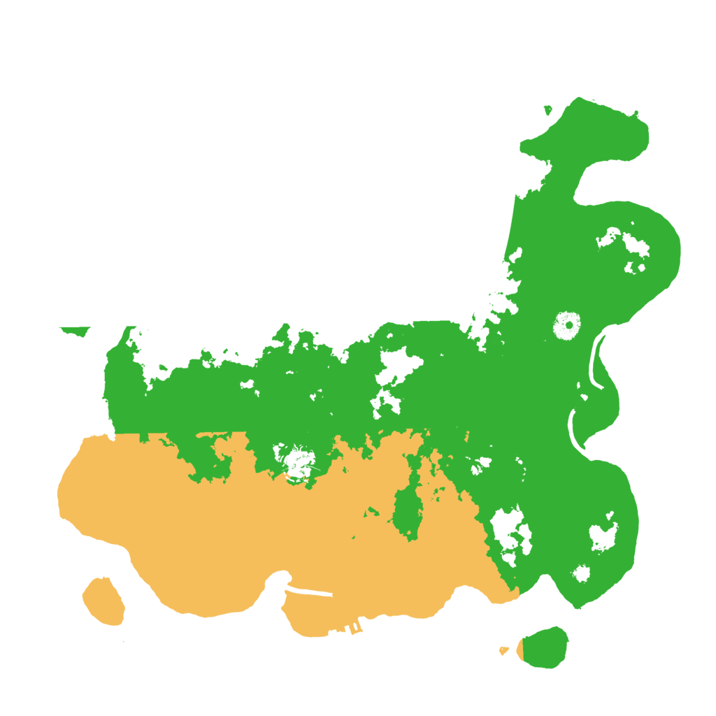 Biome Rust Map: Procedural Map, Size: 3850, Seed: 730451591