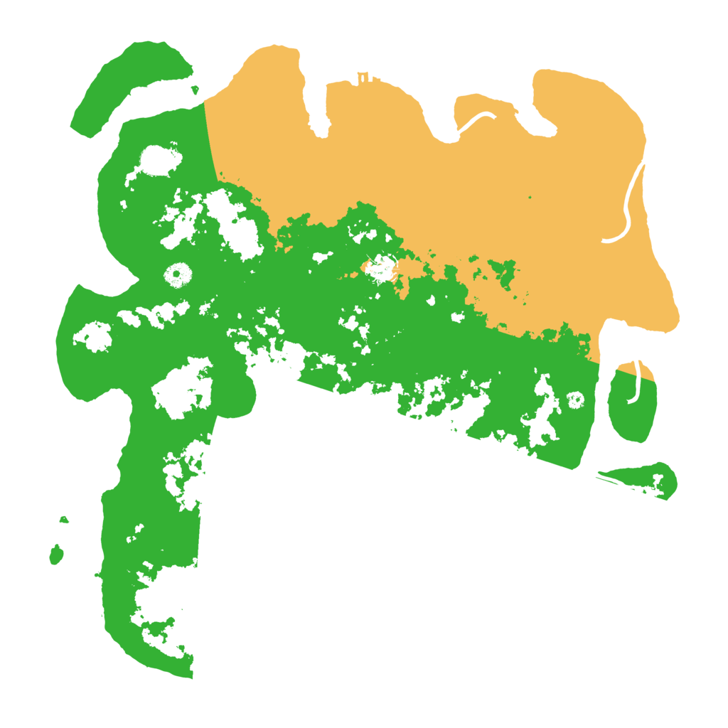 Biome Rust Map: Procedural Map, Size: 4250, Seed: 1210713565