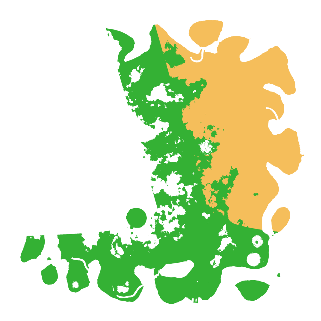 Biome Rust Map: Procedural Map, Size: 4300, Seed: 48000