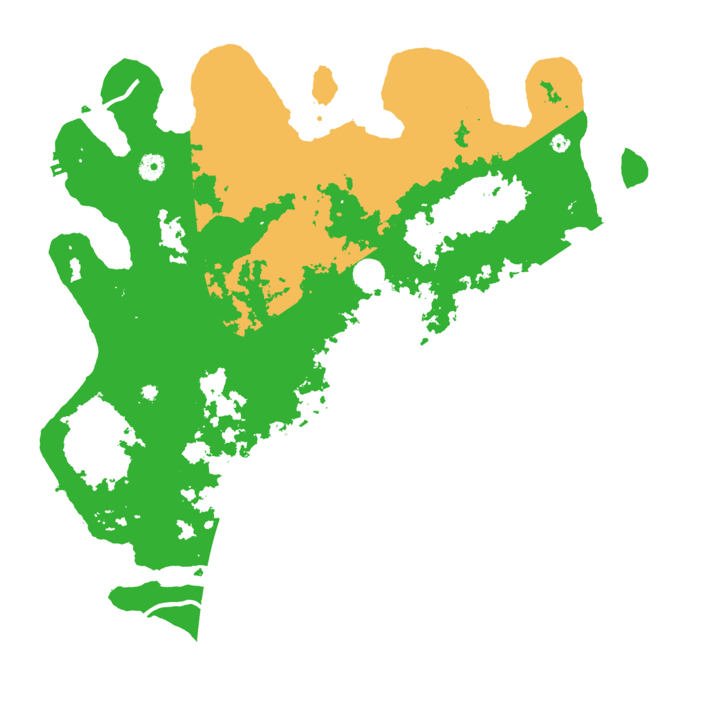 Biome Rust Map: Procedural Map, Size: 4000, Seed: 157106145