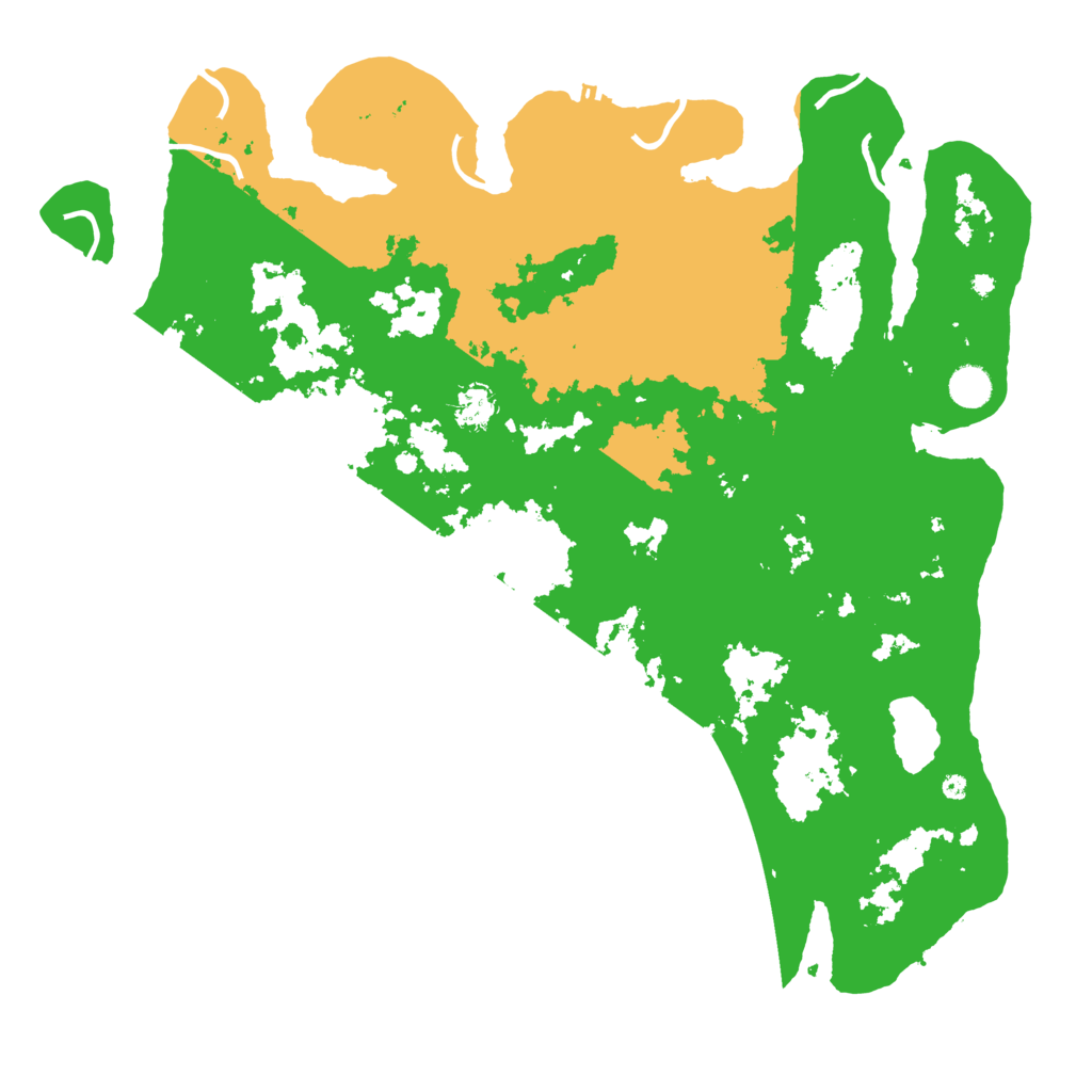 Biome Rust Map: Procedural Map, Size: 4500, Seed: 836173469