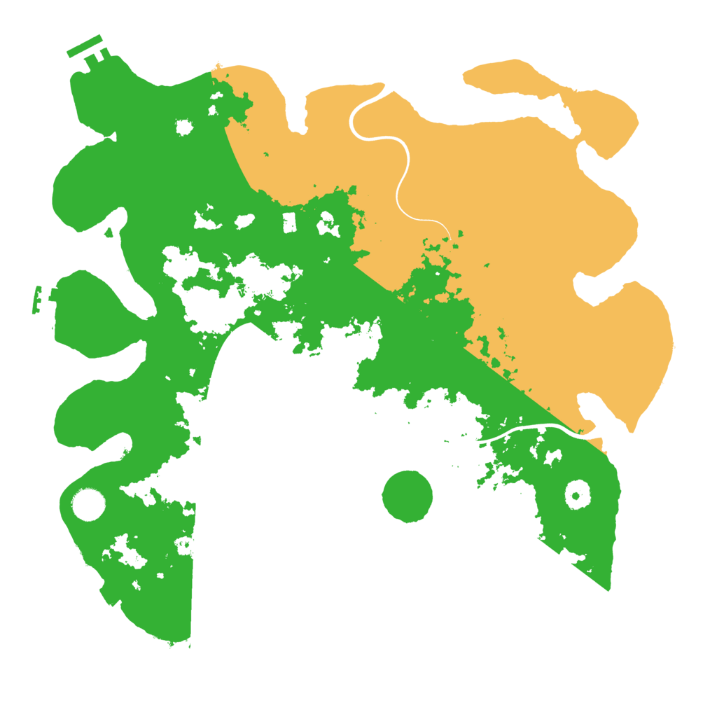 Biome Rust Map: Procedural Map, Size: 3850, Seed: 636537470