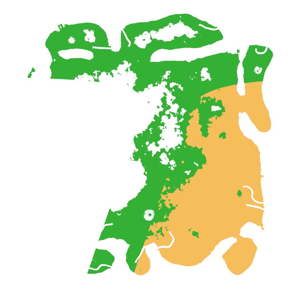 Biome Rust Map: Procedural Map, Size: 4000, Seed: 1247965131