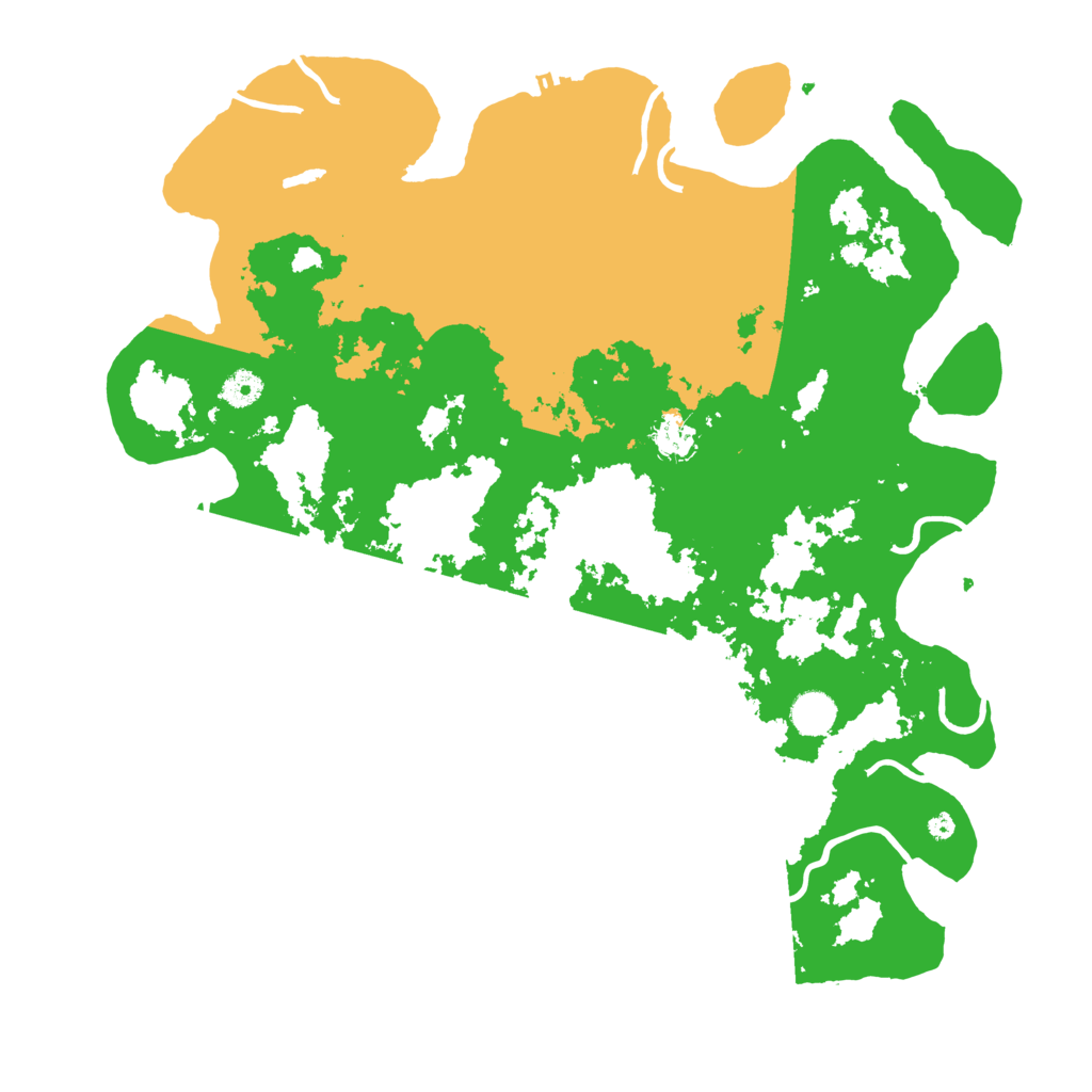 Biome Rust Map: Procedural Map, Size: 4300, Seed: 159874