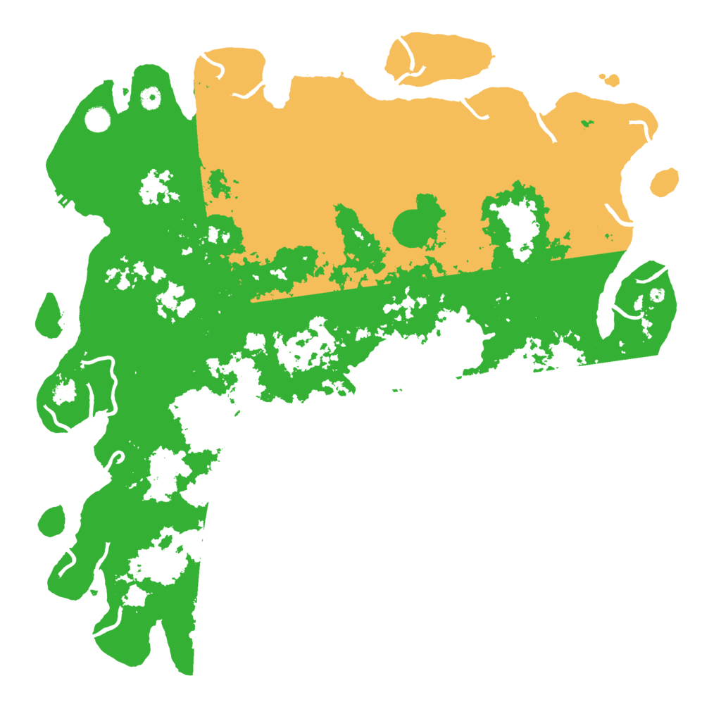 Biome Rust Map: Procedural Map, Size: 5000, Seed: 134679852