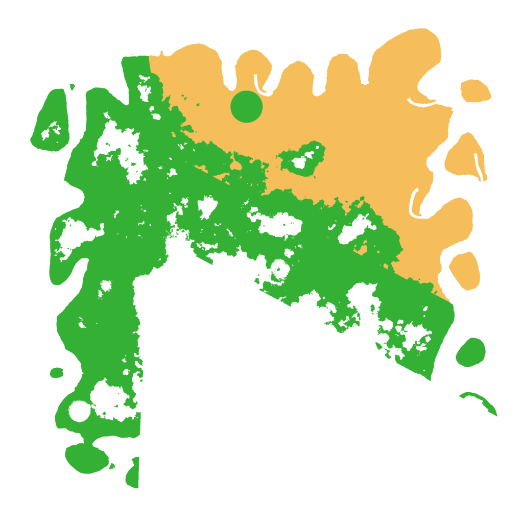 Biome Rust Map: Procedural Map, Size: 4300, Seed: 130051600
