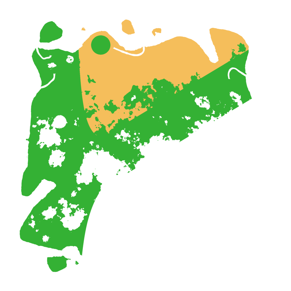 Biome Rust Map: Procedural Map, Size: 4000, Seed: 74588
