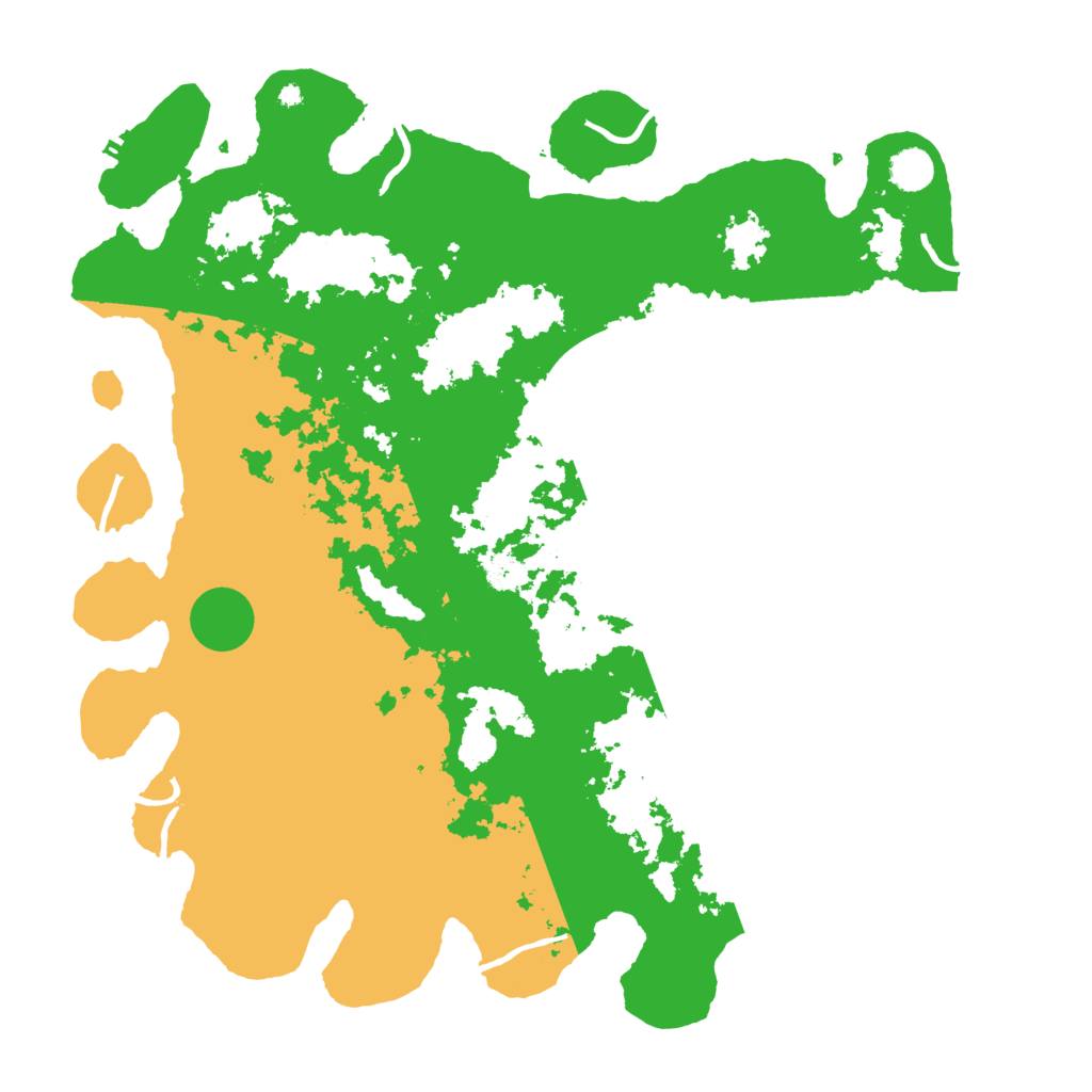 Biome Rust Map: Procedural Map, Size: 4500, Seed: 927