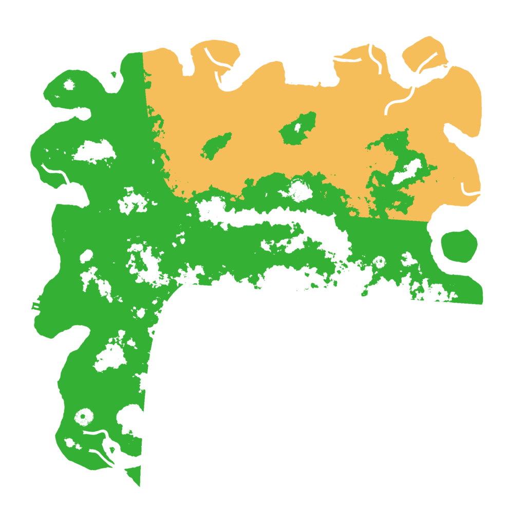 Biome Rust Map: Procedural Map, Size: 4500, Seed: 1037878249