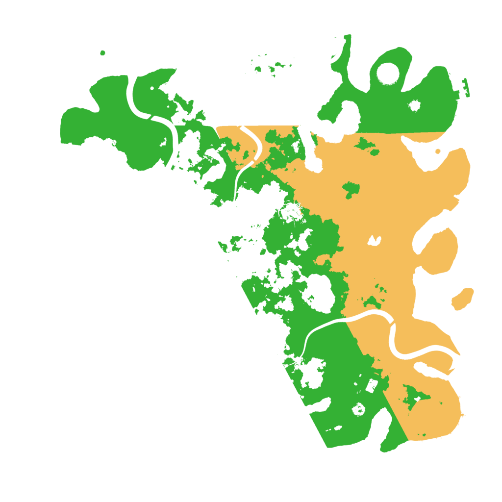 Biome Rust Map: Procedural Map, Size: 4000, Seed: 18912