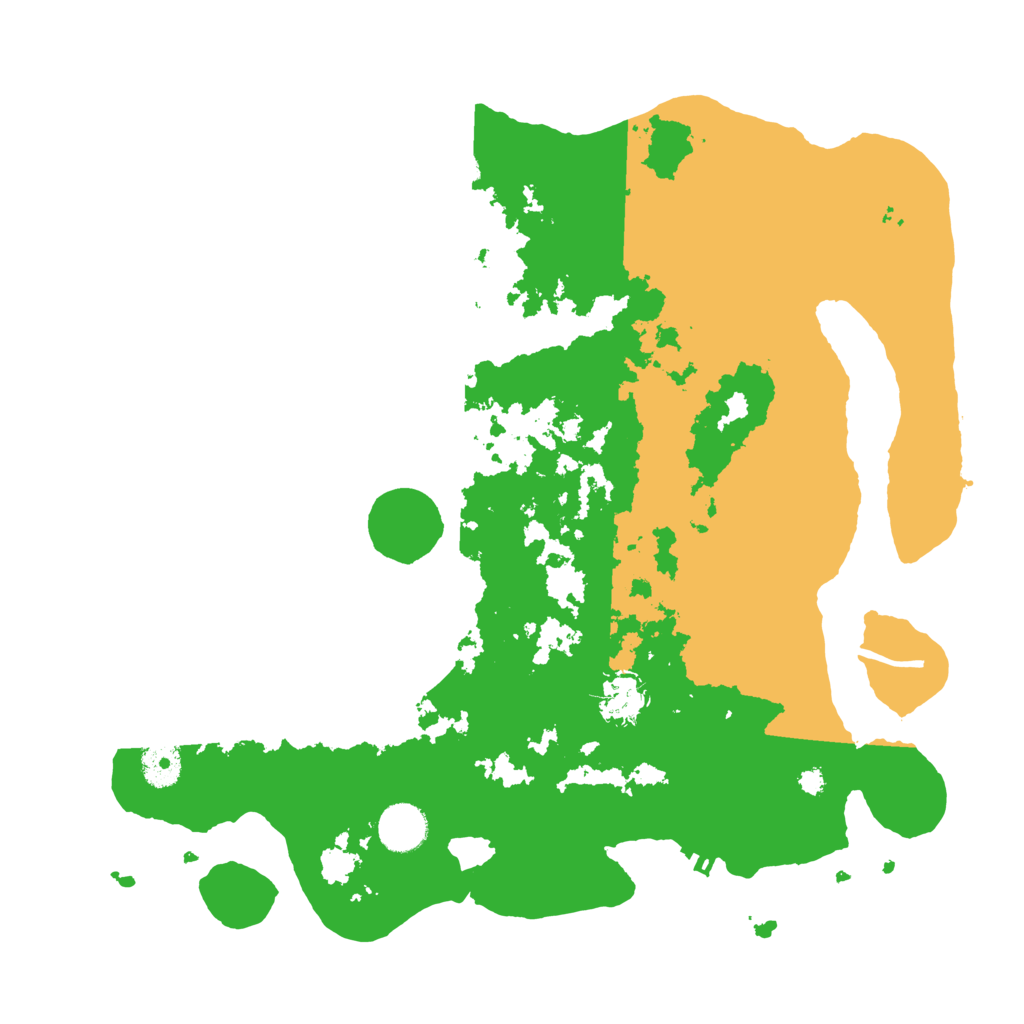 Biome Rust Map: Procedural Map, Size: 3700, Seed: 477677183