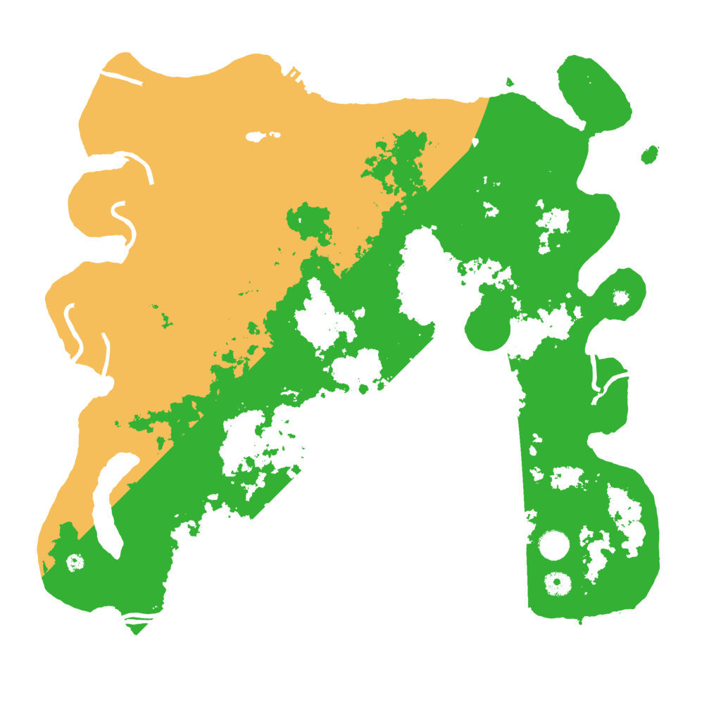 Biome Rust Map: Procedural Map, Size: 4250, Seed: 7110492
