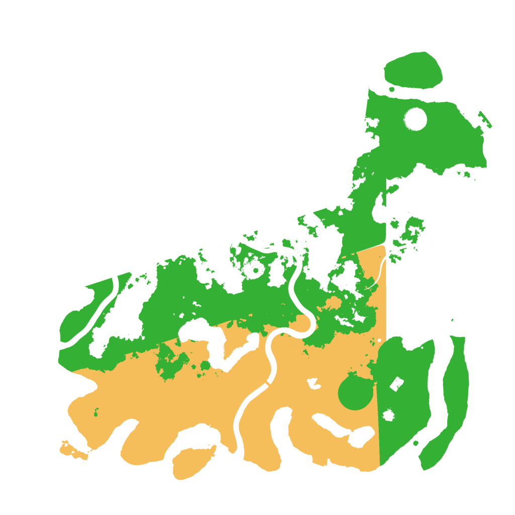 Biome Rust Map: Procedural Map, Size: 4000, Seed: 1292878101