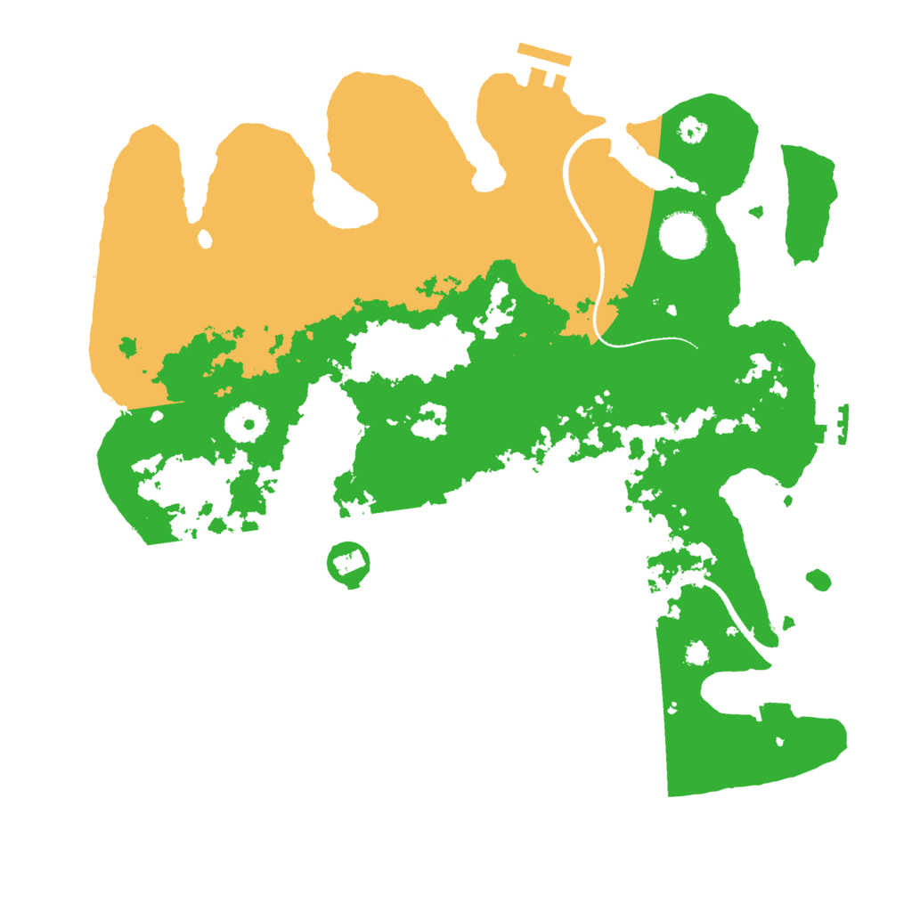 Biome Rust Map: Procedural Map, Size: 3400, Seed: 1371913507