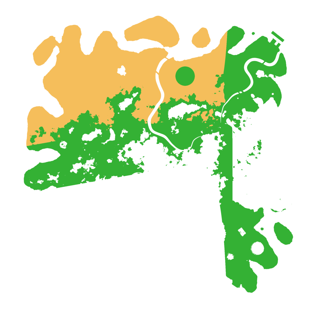 Biome Rust Map: Procedural Map, Size: 4250, Seed: 2118664259