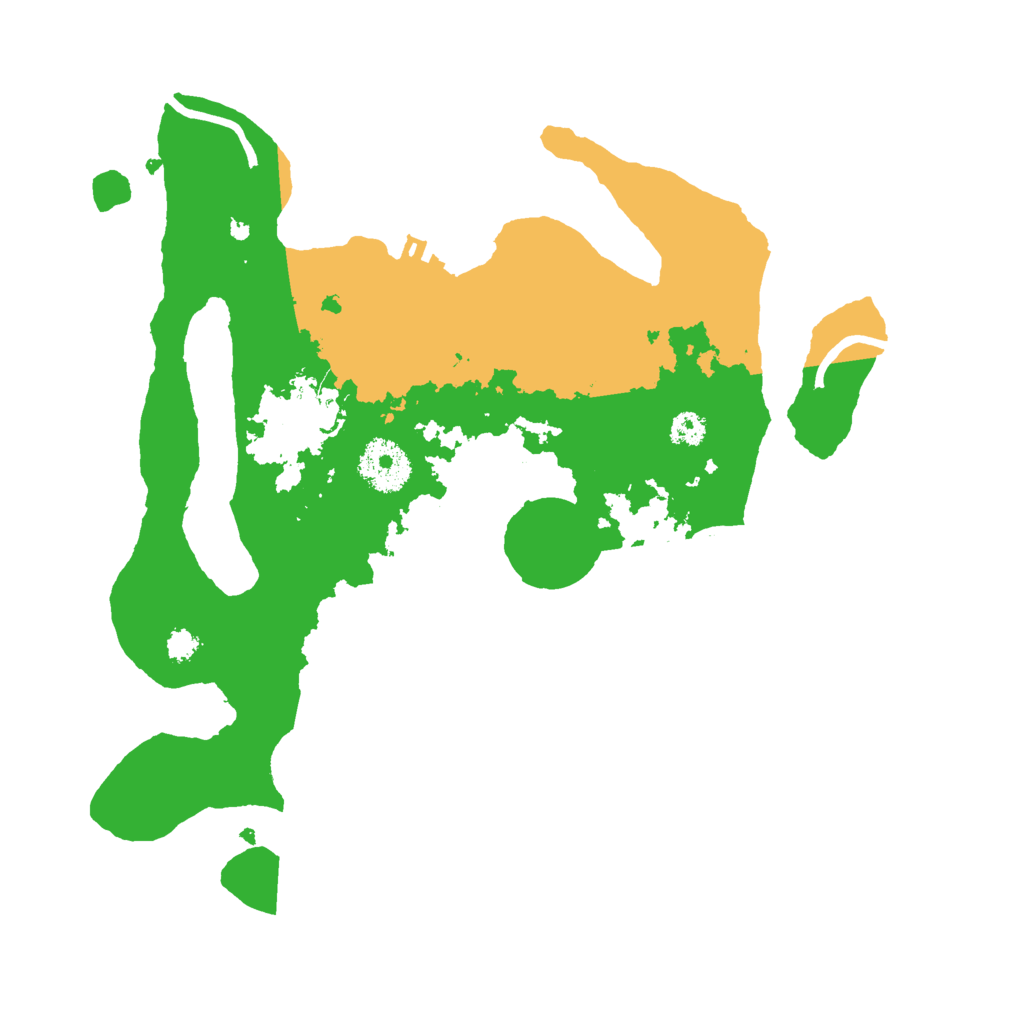 Biome Rust Map: Procedural Map, Size: 3000, Seed: 1927700068