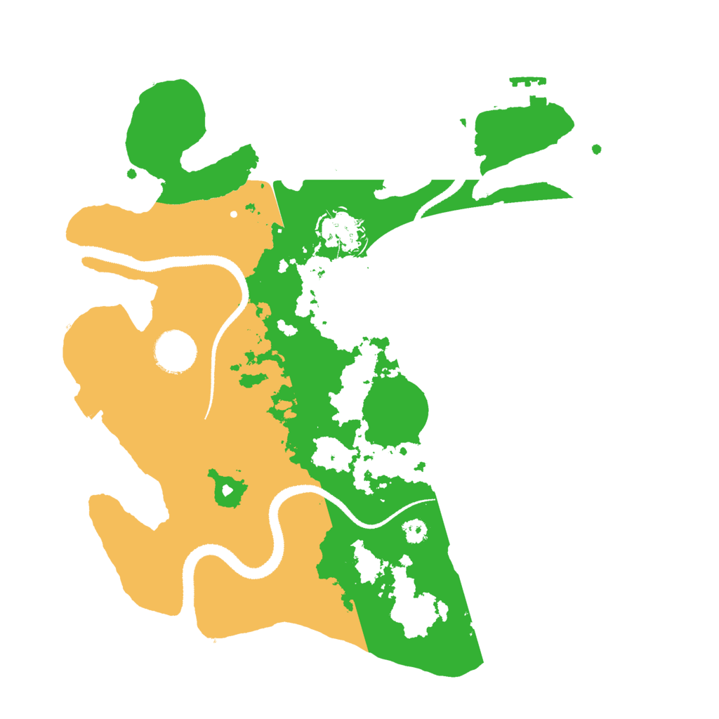 Biome Rust Map: Procedural Map, Size: 3000, Seed: 1685686240