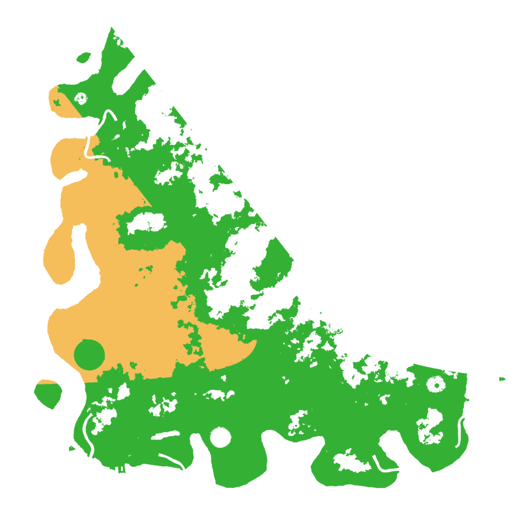 Biome Rust Map: Procedural Map, Size: 4500, Seed: 154635109