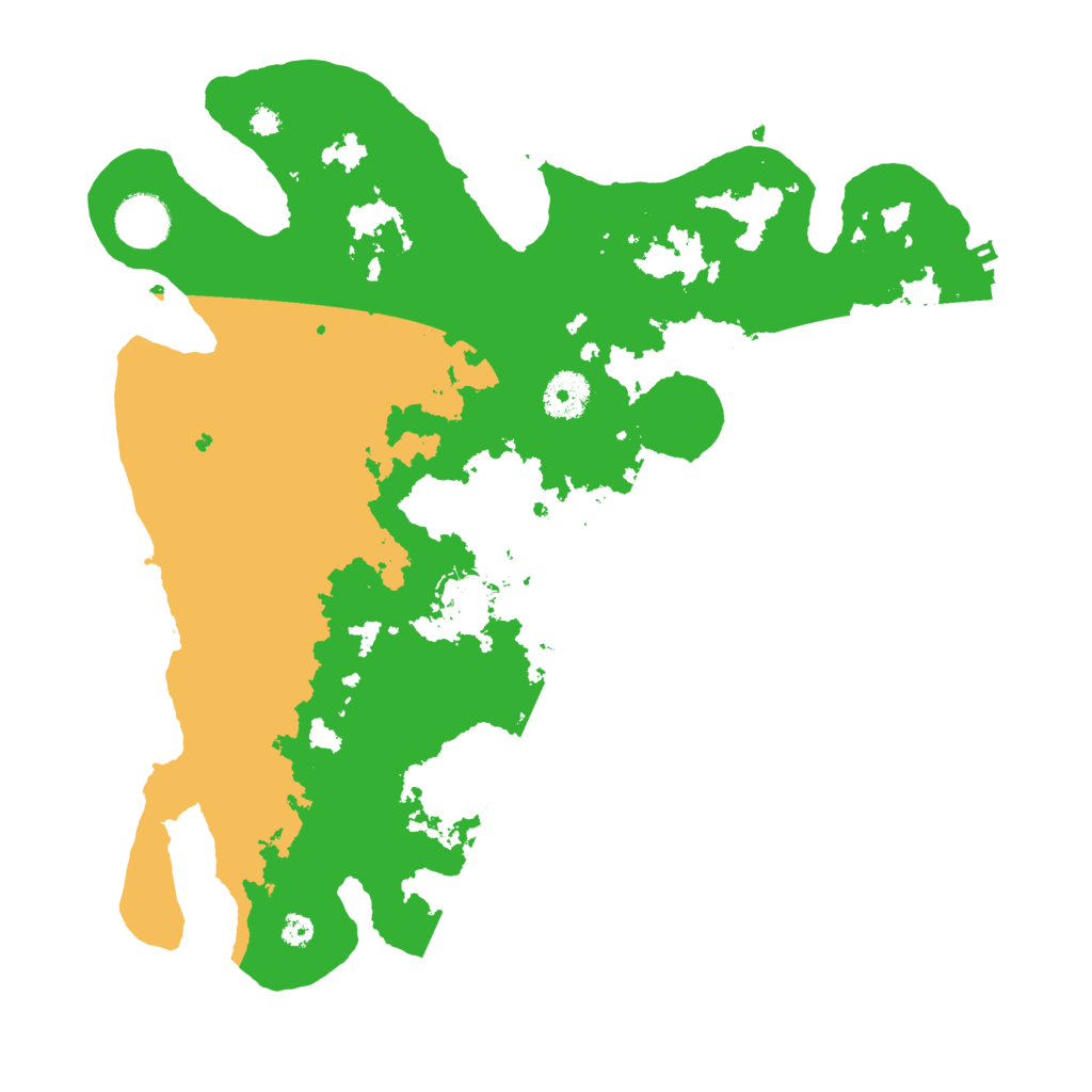Biome Rust Map: Procedural Map, Size: 3500, Seed: 2106423863