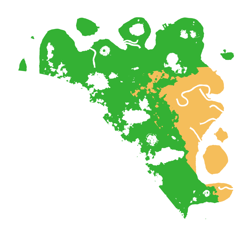 Biome Rust Map: Procedural Map, Size: 3800, Seed: 2035665113