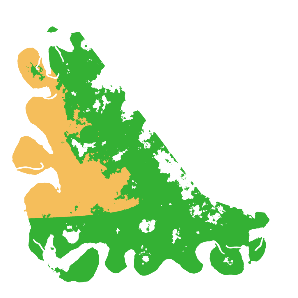 Biome Rust Map: Procedural Map, Size: 4500, Seed: 682254424