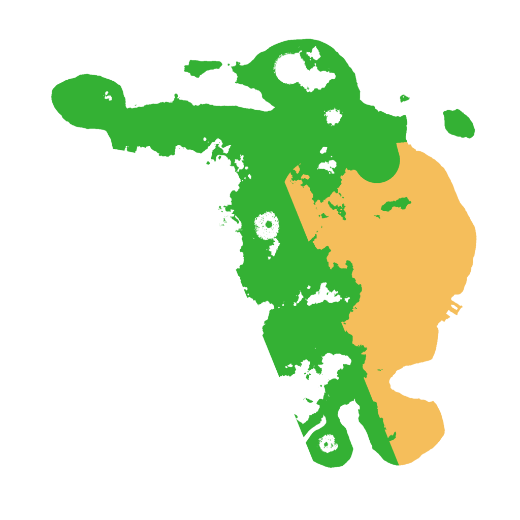 Biome Rust Map: Procedural Map, Size: 3000, Seed: 1762028538