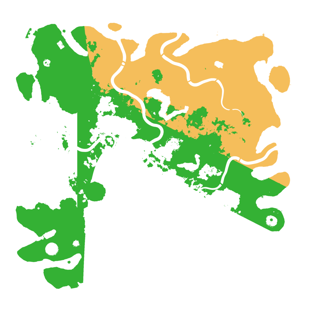 Biome Rust Map: Procedural Map, Size: 4250, Seed: 1409414160