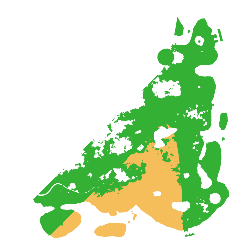 Biome Rust Map: Procedural Map, Size: 4000, Seed: 9280077