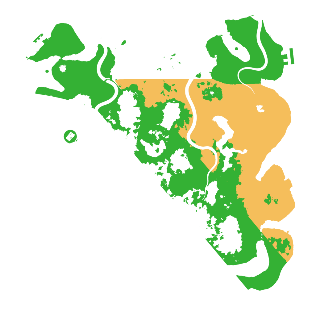 Biome Rust Map: Procedural Map, Size: 4000, Seed: 1182634944