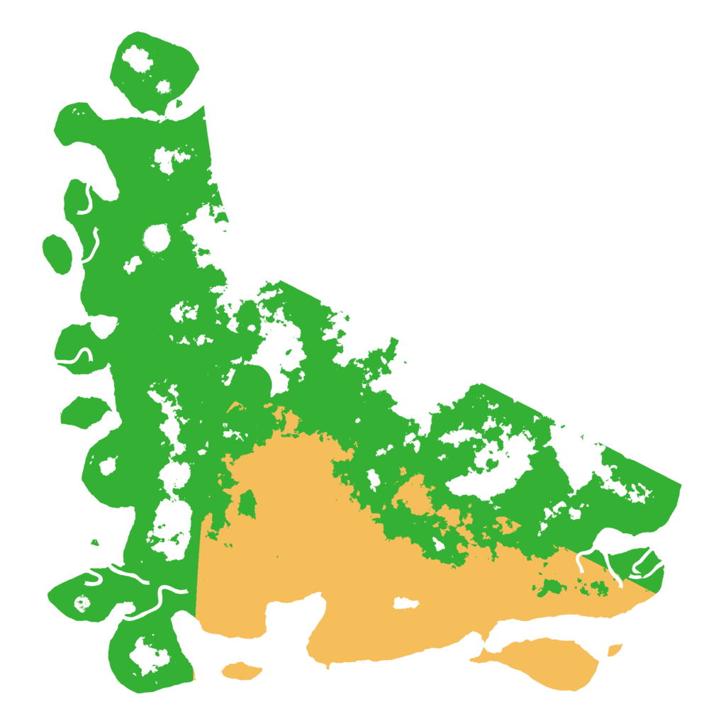 Biome Rust Map: Procedural Map, Size: 4800, Seed: 1323