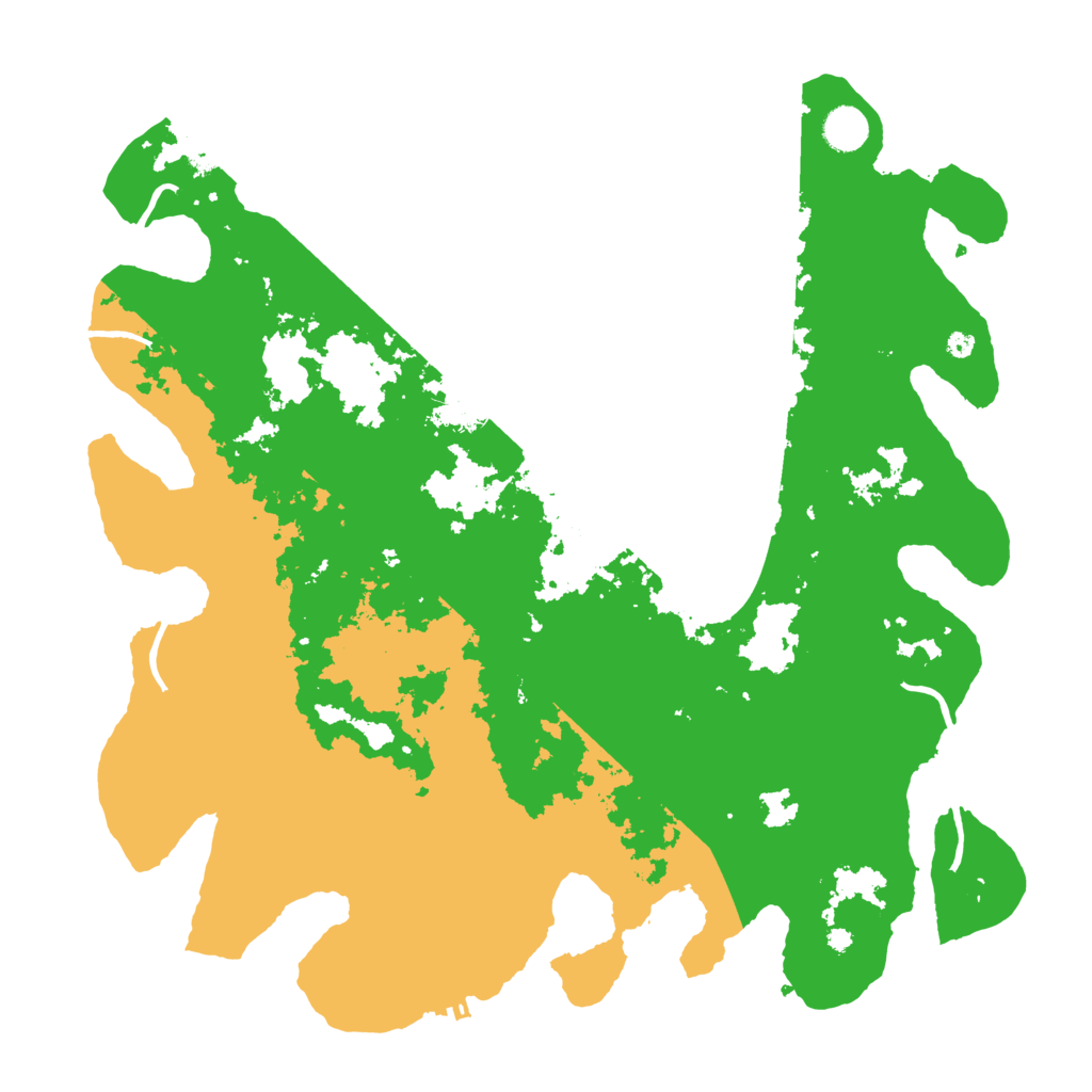 Biome Rust Map: Procedural Map, Size: 4250, Seed: 2124799561